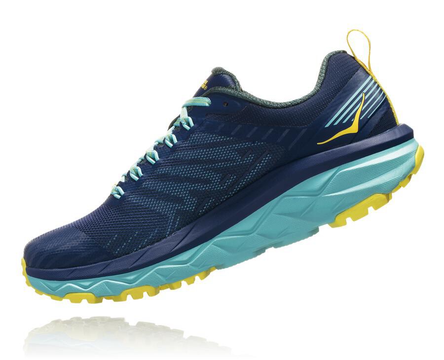 Hoka One One Spor Ayakkabı Kadın Mavi - Challenger Atr 5 - GT5792810